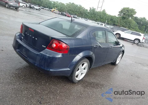 2013 Dodge Avenger Sxt from USA, damaged, VIN 1C3CDZCB8DN681105